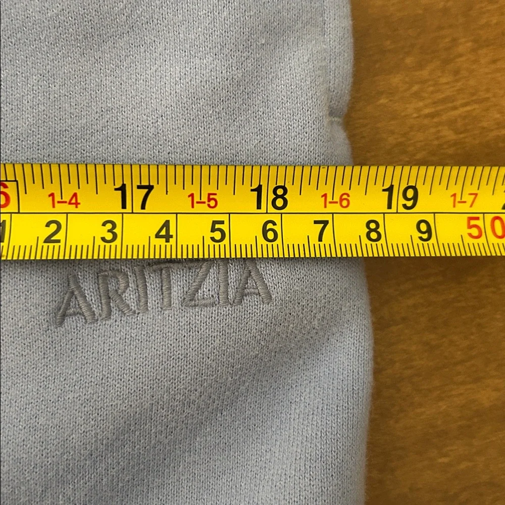 Aritzia Cozy Fleece Mega Sweatpants Dayflower Blue XS Oversized High Rise II